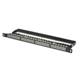 PANNELLO PATCH 24 PORTE CAT6 0,5 UNITA SCHERMATO