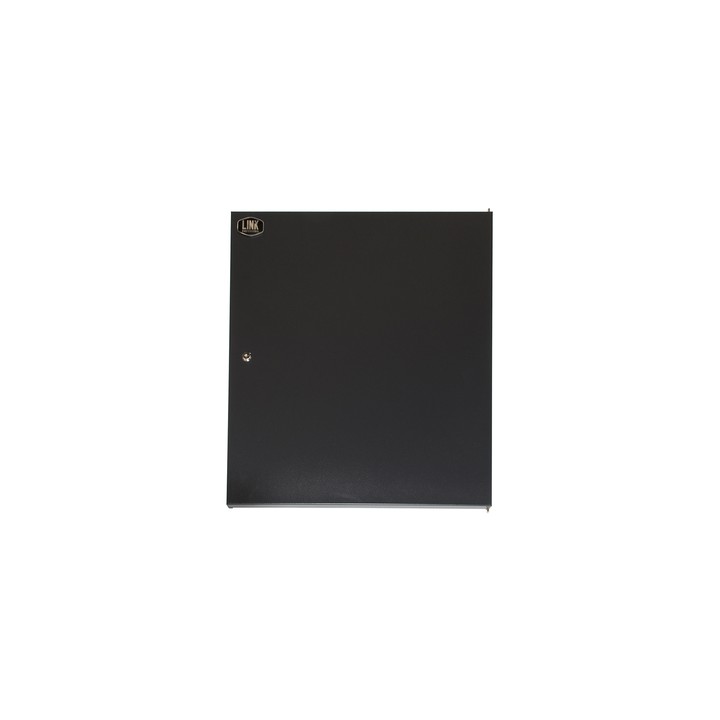 PORTA CHIUSA IN METALLO PIENO CON SERRATURA PER ARMADIO LINK 15U LK 1915UNF NERO