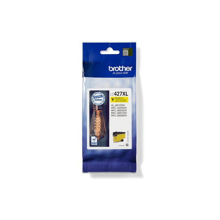 BROTHER CARTUCCIA GIALLO LC427XLY DURATA 5000 PAGINE
