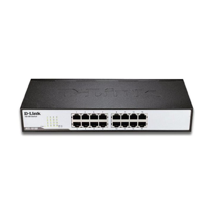 D-LINK SWITCH 16 PORTE 10/100 SOHO