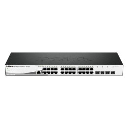D-LINK SWITCH 24-PORT 10/100/1000BASE-T + 4 SFP PO D-LINK SWITCH 24-PORT 10/100/1000BASE-T + 4 SFP P