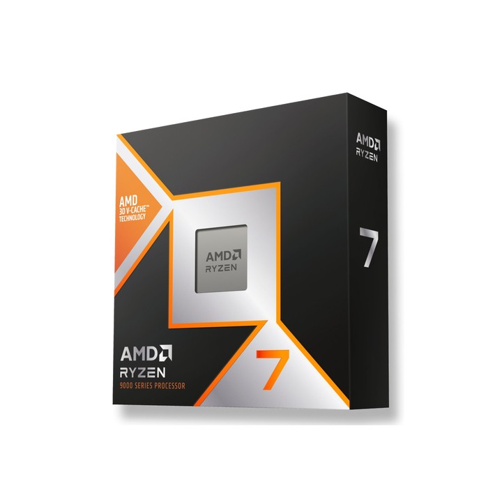AMD CPU RYZEN 7, 9850X3D, AM5, 5.6GHz 8 CORE, CACHE 104MB, 120W, WOF