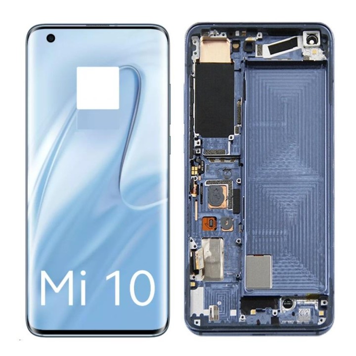 TOUCHSCREEN + DISPLAY LCD DISPLAY COMPLETO + FRAME PER XIAOMI MI 10 5.
