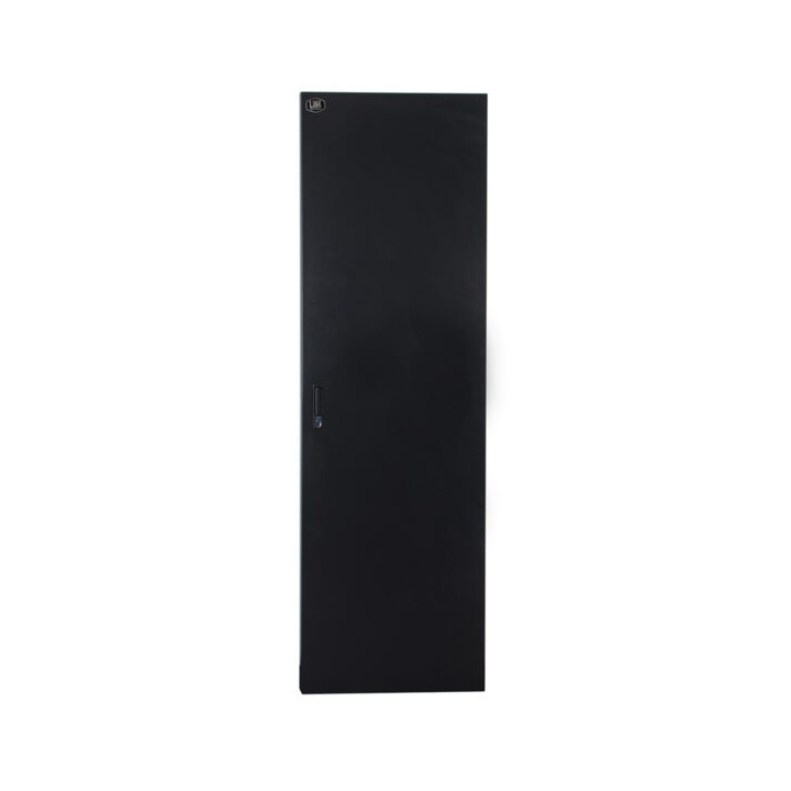 PORTA METALLO PIENO PER ARMADI LINK 42U 800MM LARGHEZZA NERA