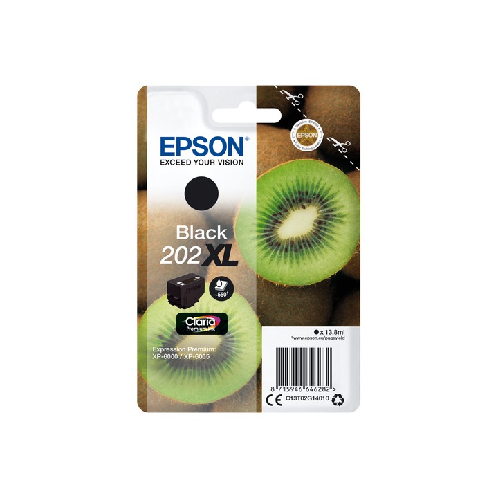 EPSON CART INK NERO 202XL KIWI CONF SINGOLA AD ALTA CAPACITA