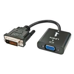 LINDY ADATTATORE DVI-D A VGA HDCP)
