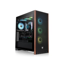 THERMALTAKE CASE M.TOWER S370 WS TG 4CR120 FAN PWM INSERTI IN LEGNO