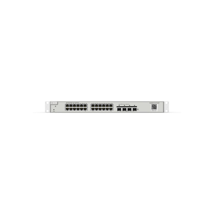 REYEE CLOUD SWITCH MANAGED GIGABIT L3 24 PORTE, 4 PORTE SFP, 19" RACK MOUNTABLE