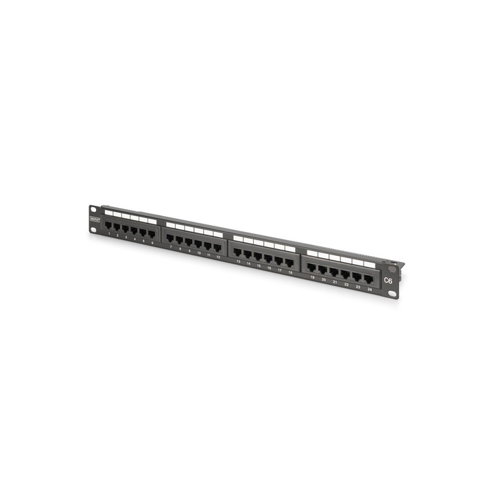 DIGITUS Pannello patch CAT 6, classe E, non schermato