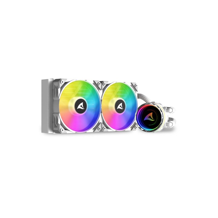 SHARKOON LIQUID COOLING S80 ARGB 240 WHITE