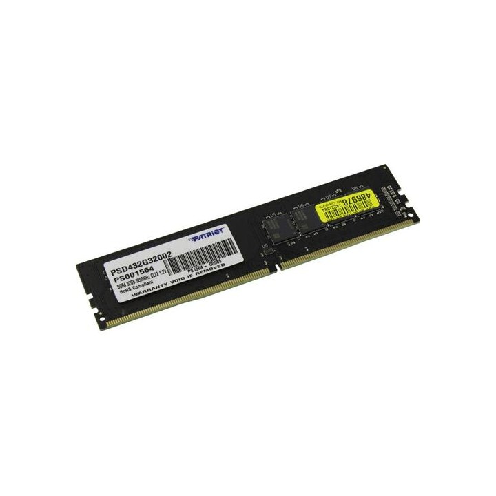 PATRIOT RAM DIMM 32GB DDR4 3200MHZ UDIMM