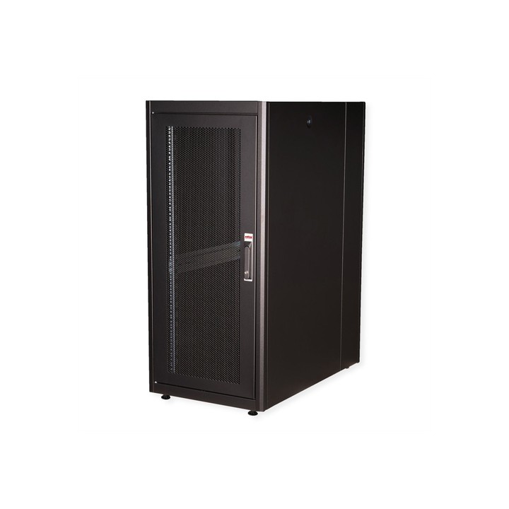 ROLINE 19" CABINET SERVER BASIC 26U, 600x1000 (WxD), PERFORATED NERO