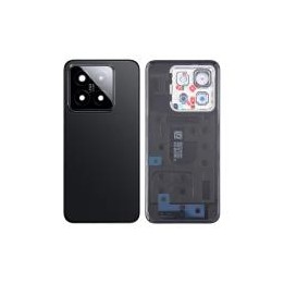 COVER POSTERIORE PER XIAOMI 14 (23127PN0CC 23127PN0CG) NERO ORIGINALE