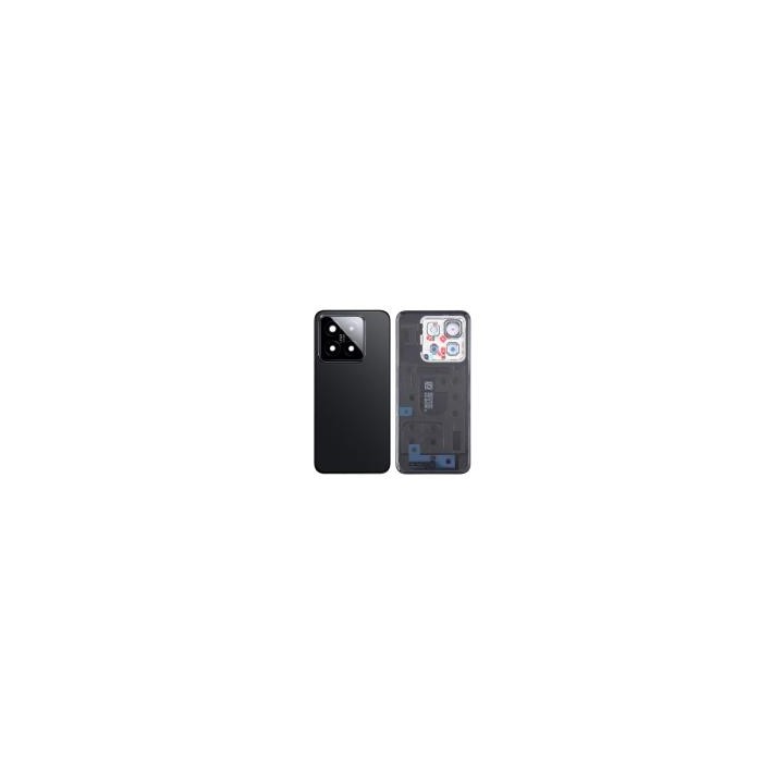 COVER POSTERIORE PER XIAOMI 14 (23127PN0CC 23127PN0CG) NERO ORIGINALE