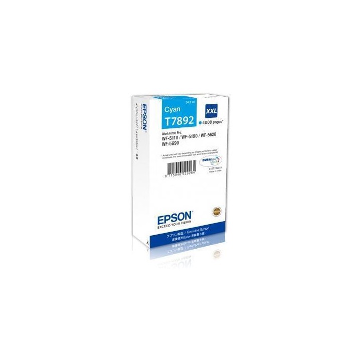 EPSON CART INK CIANO XXL PER WF-5620, SERIE TORRE DI PISA