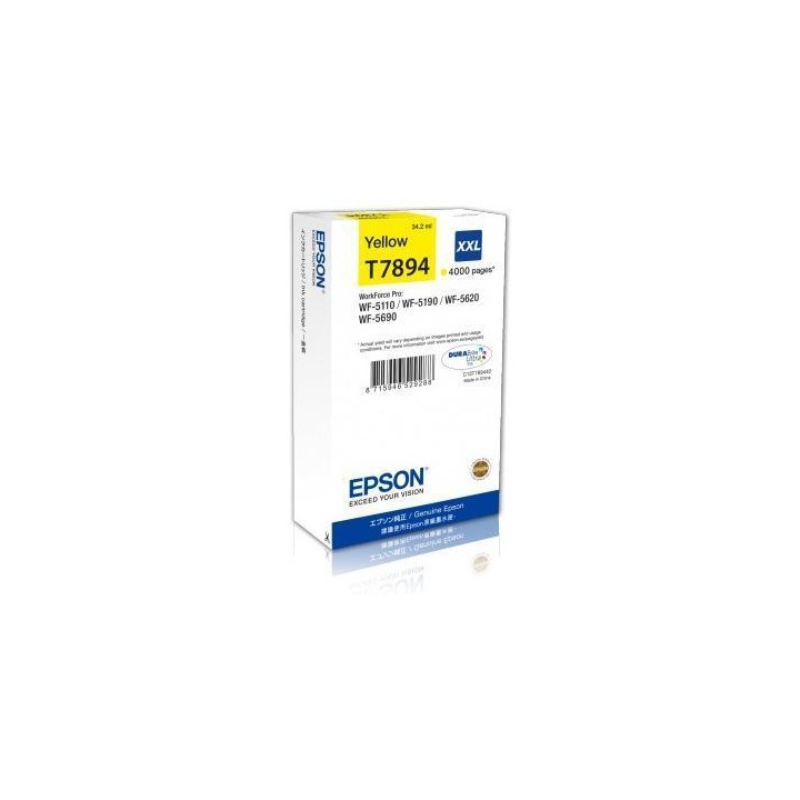 EPSON CART INK GIALLO XXL PER WF-5620, SERIE TORRE DI PISA