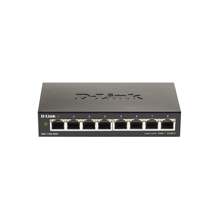 D-LINK SWITCH 8 PORTE GIGABIT SMART MANAGED