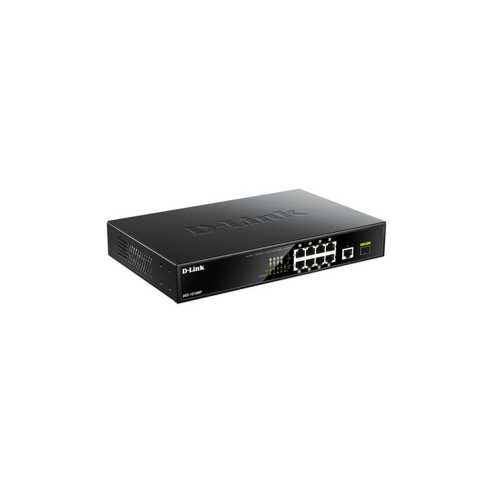 D-LINK SWITCH UNMANAGED 10-PORT GIGABIT POE