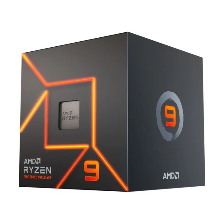 AMD CPU RYZEN 9, 7900, AM5, 5.40GHz 12 CORE, CACHE 76MB, 65W, BOX