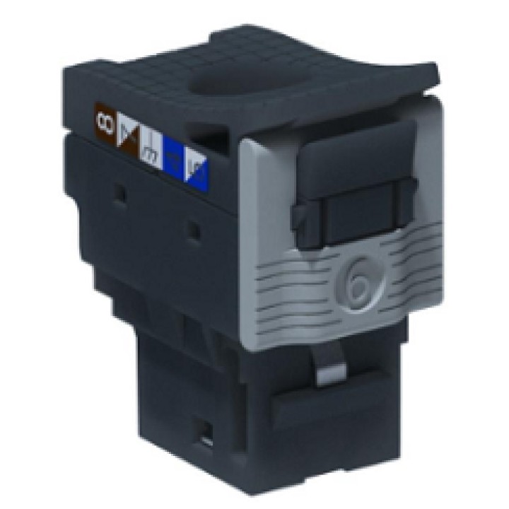 LEGRAND 24 PRESE CAT 6 UTP LCS KEYSTONE TOOLLESS RJ45 NERO