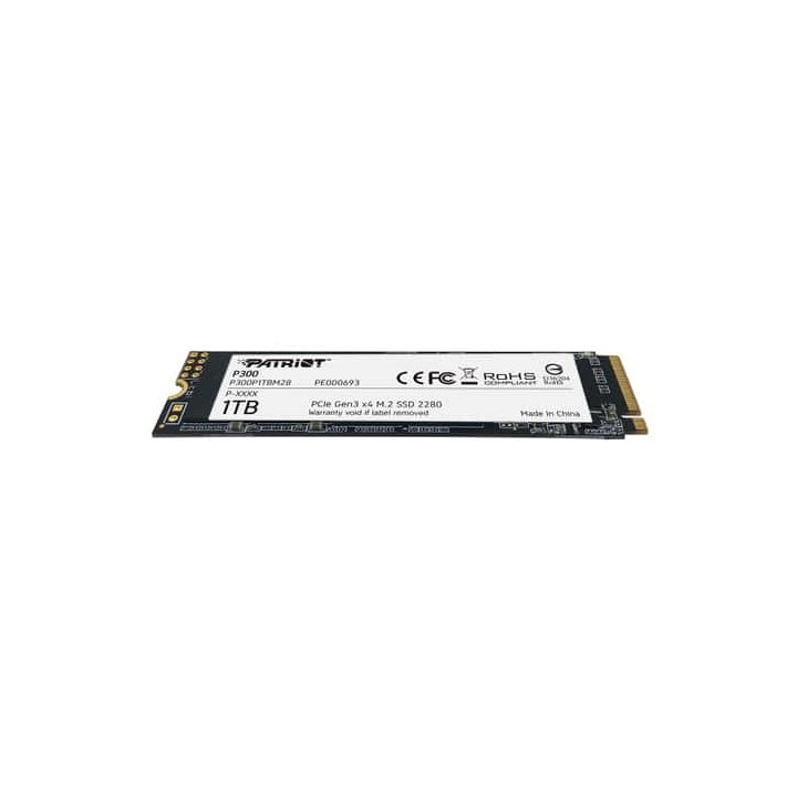 PATRIOT SSD INTERNO P300 1TB M.2 PCIE R/W 2100/1650 GEN 3X4