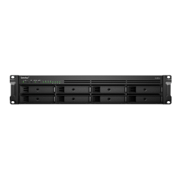 SYNOLOGY NAS RACK 8BAY 2.5"/3.5" SSD/HDD SATA, 2xSSD M.2 SATA, AMD RYZEN V1500B 4CORE 2.2 GHz, 4GB SODIMM DDR4 ECC (UP TO 32GB),
