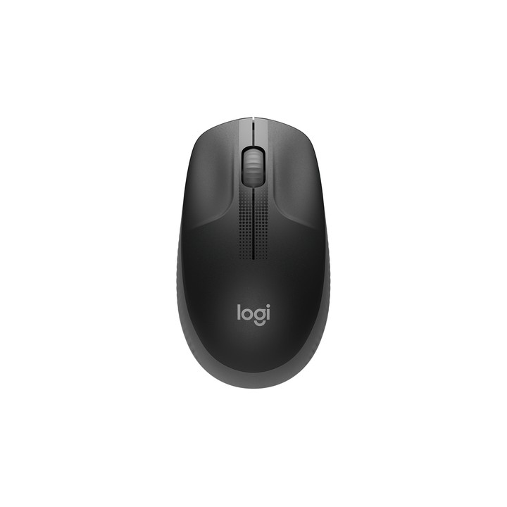 LOGITECH MOUSE WIRELESS M190 FULL-SIZE, OTTICO, USB, ANTRACITE