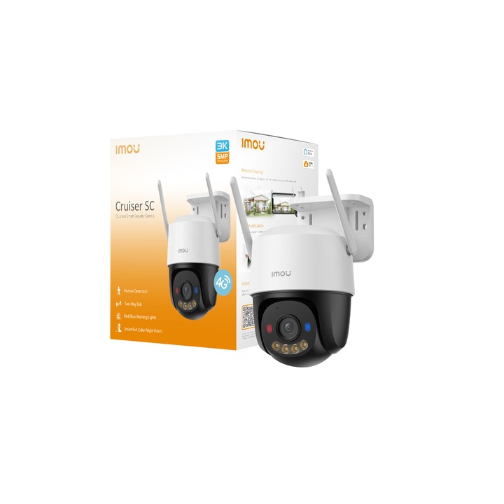 IMOU CRUISER SC 4G 2K TELECAMERA OUTDOOR 3MP 2K, PAN/TILT, VISIONE NOTTURNA A COLORI, SMART TRACK