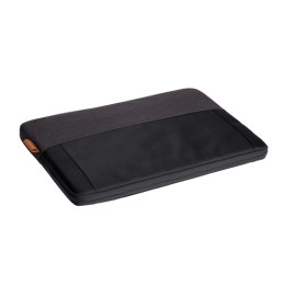 TRUST CUSTODIA/SLEEVE 16" MORBIDA PER LAPTOP/NOTEBOOK REALIZZATA CON PET RICICLATO - LISBOA NERA