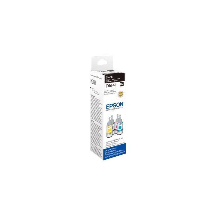 EPSON FLACONE INK NERO 70ML PER SERIE L ECO TANK, T6641