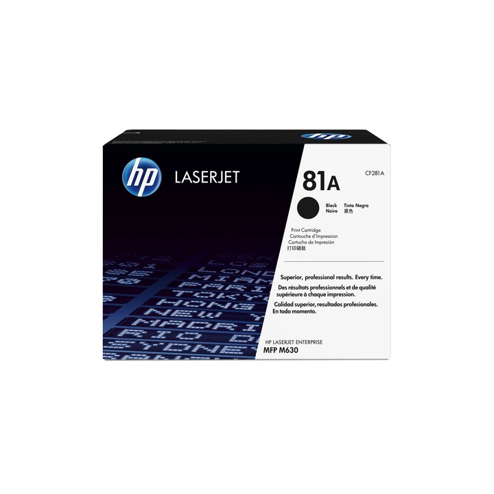 HP TONER NERO 81A 10.500PAG PER SERIE M604 M605 M606
