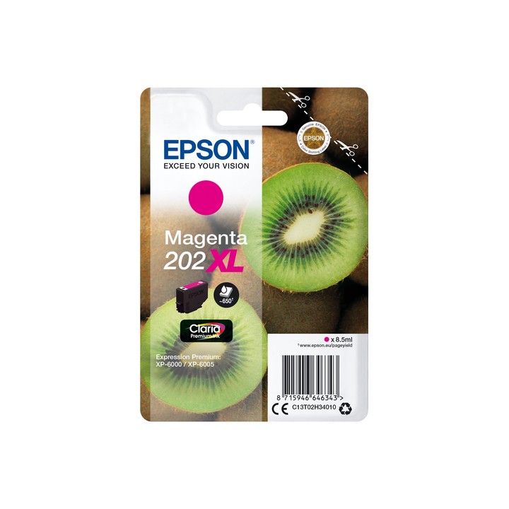 EPSON CART INK MAGENTA 202XL KIWI CONF SINGOLA AD ALTA CAPACITA