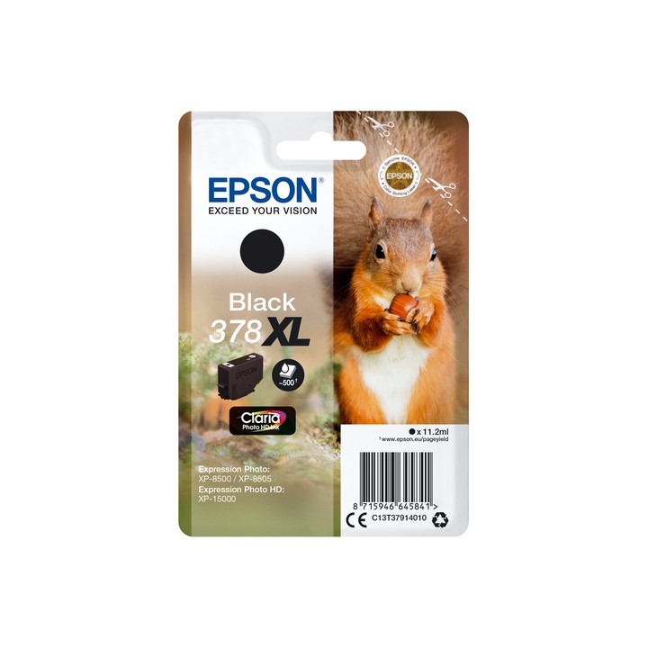 EPSON CART INK INK NERO SCOIATTOLO 378XL