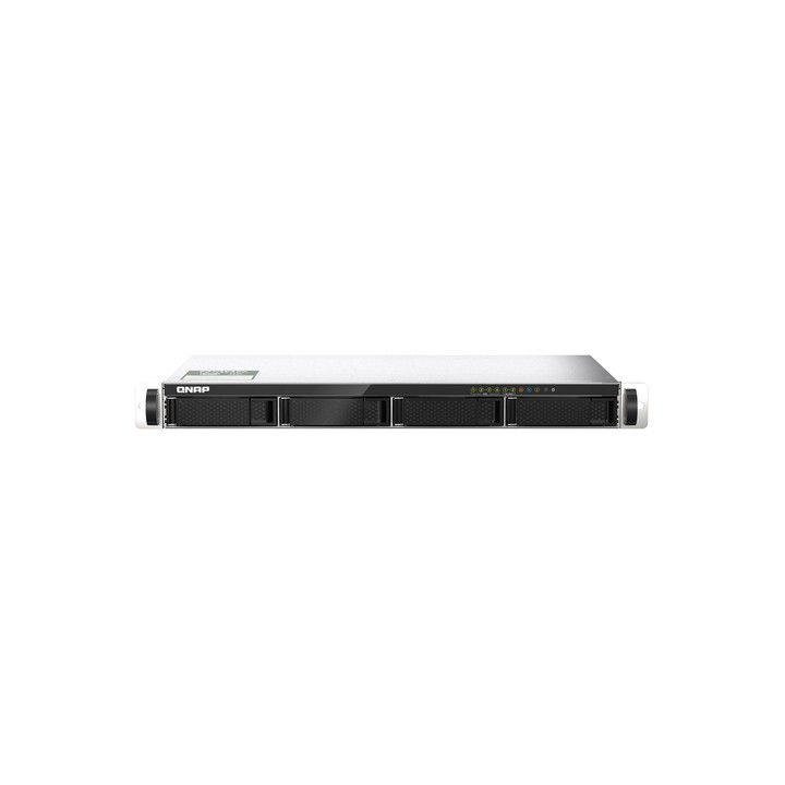 QNAP NAS - 4-BAY , 4GB DDR4 SODIMM RAM (1 SLOT, UP TO 32GB), 4 X 2.5"/3.5" SATA 6GBPS HDD BAY, 2 X M
