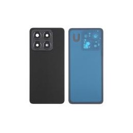 COVER POSTERIORE PER XIAOMI 14T (2406APNFAG) NERO ORIGINALE