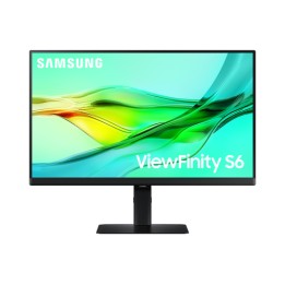 SAMSUNG MONITOR 24 LED IPS 16:9 QHD 5MS 350 CDM 100hz, PIVOT, USB-C DOCK, DP/HDMI, VIEWFINITY S6 S24D60U