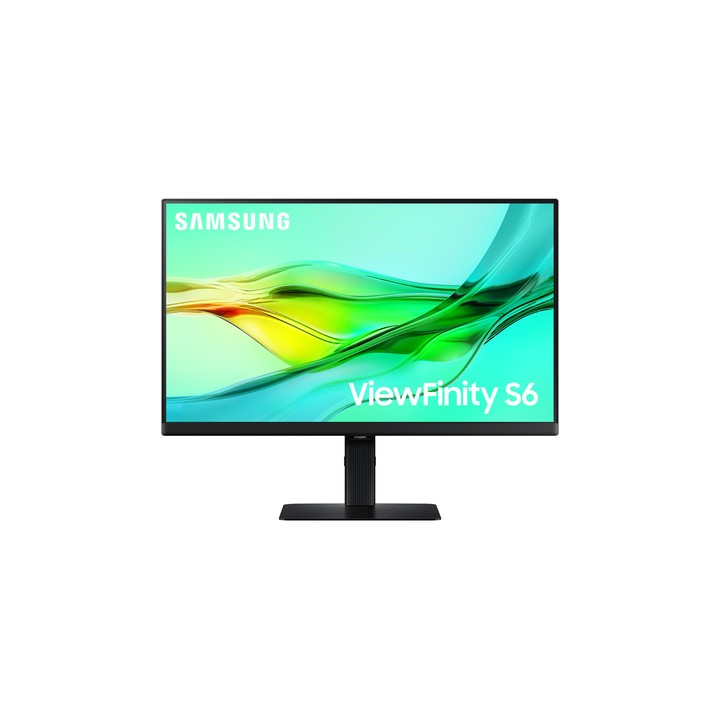 SAMSUNG MONITOR 24 LED IPS 16:9 QHD 5MS 350 CDM 100hz, PIVOT, USB-C DOCK, DP/HDMI, VIEWFINITY S6 S24D60U