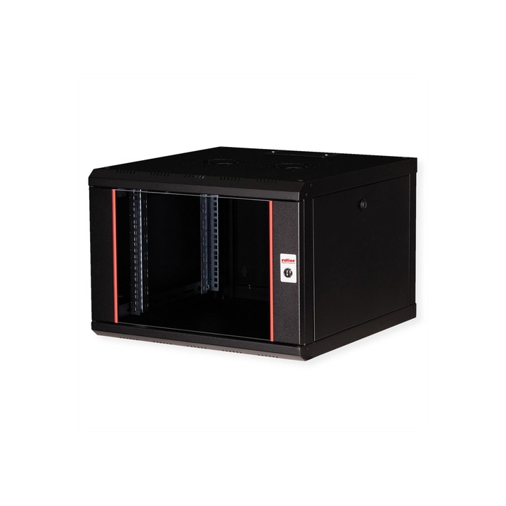 ROLINE 19" CABINET DA MURO RACK 7U, 600x600 (WxD), NERO