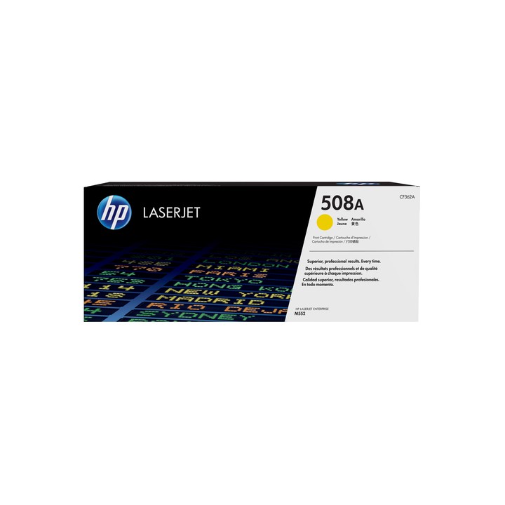 HP TONER GIALLO 508A 5000 PAGINE PER M552/M553/M577
