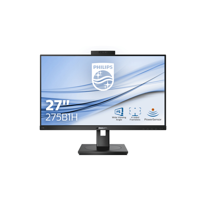 PHILIPS MONITOR 27 LED IPS 16:9 2K 4MS 300 CDM, WEBCAM DVI/DP/HDMI, PIVOT, MULTIMEDIALE