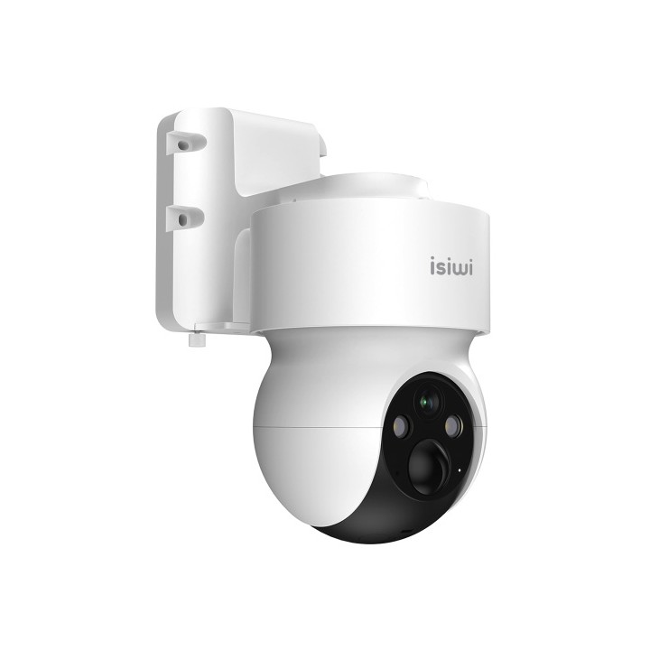 ISIWI TELECAMERA A BATTERIA 4G REDIE+ 2K PT PER ESTERNO IR LED E SHOWCOLOR AUDIO BIDIREZIONALE SD