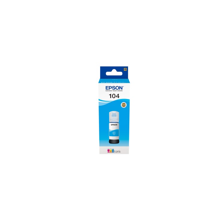 EPSON FLACONE ECOTANK CIANO 65ML, 104