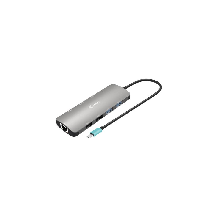 I-TEC USB-C NADNO 2x DISPLAY DOCKING STATION E POWER DELIVERY 100 W, METAL
