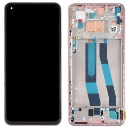 TOUCHSCREEN + DISPLAY LCD DISPLAY COMPLETO + FRAME (SENZA IMPRONTE FL.