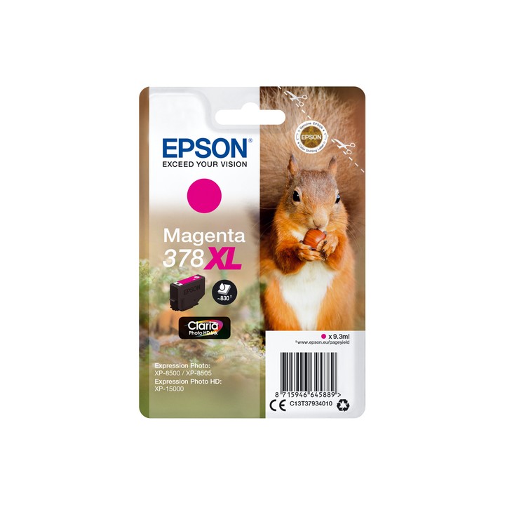 EPSON CART INK INK MAGENTA SCOIATTOLO 378XL