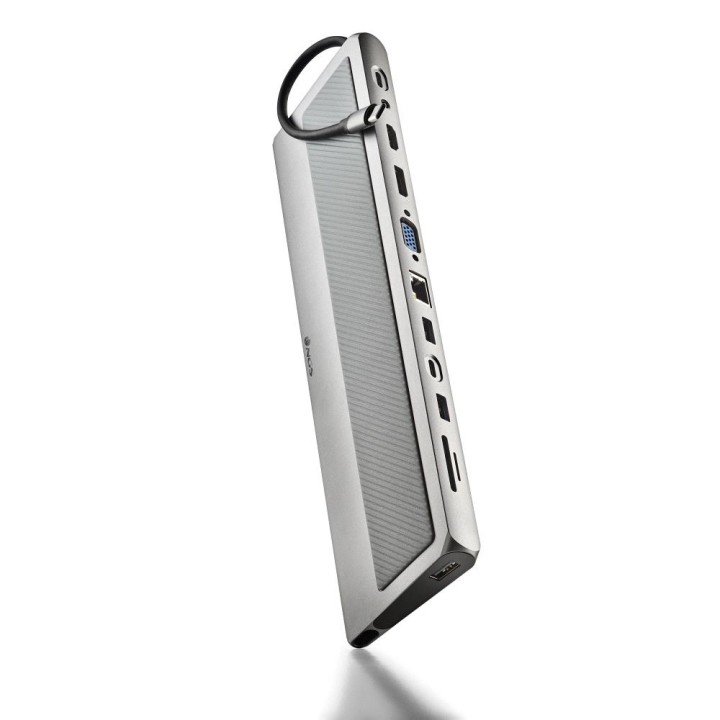 NGS DOCKING CONNESSIONI MULTIPLE, 1 USB 2, 2 USB 3, HDMI, DP, VGA, USCITA AUDIO, PD, RJ45, USB-C, SL