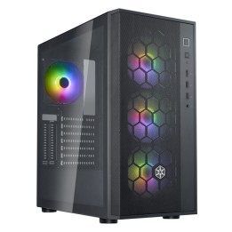 SILVERSTONE CASE SST-FAR1B-PRO-V2 FARA R1 PRO V2, ARGB, VETRO TEMPERATO, NERO