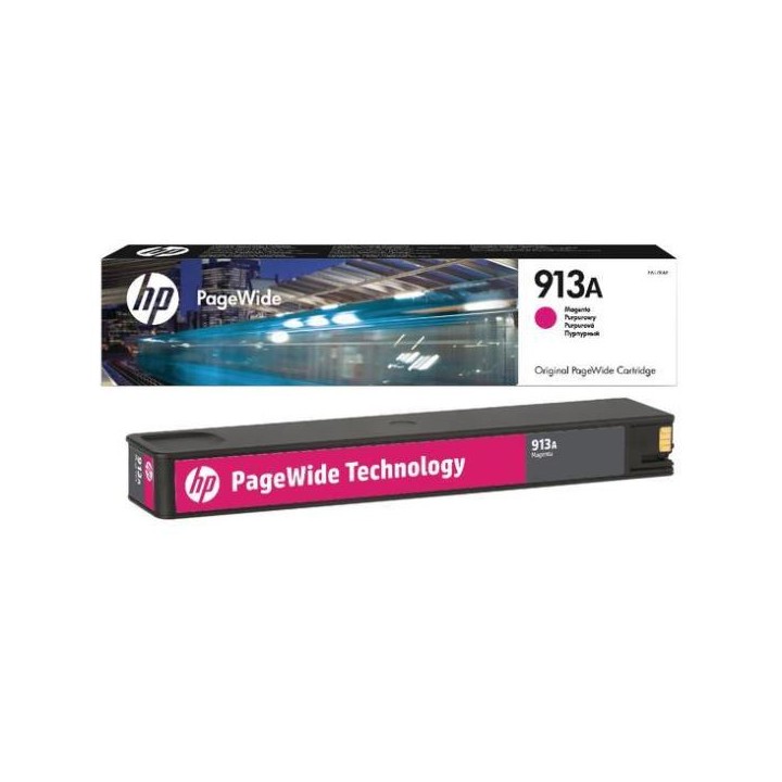 HP CART INK MAGENTA 913A 3.000 PAG PER PAGEWIDE PRO 477 377