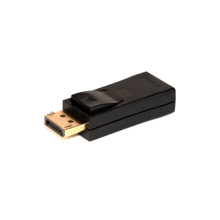 LINK ADATTATORE DISPLAYPORT 1.2 MASCHIO - HDMI 1.4 FEMMINA CONTATTI DORATI 4K@30HZ