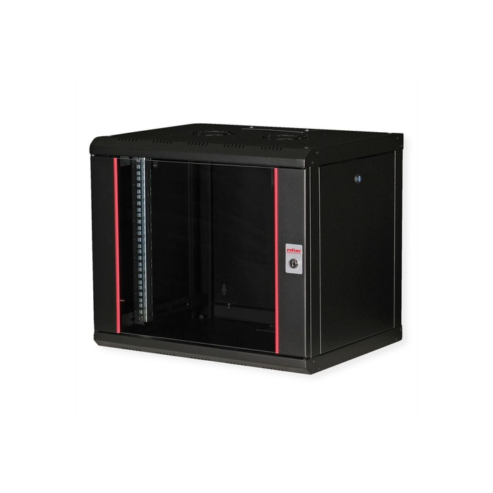 ROLINE 19" CABINET DA MURO RACK 9U, 450x600 (WxD), NERO